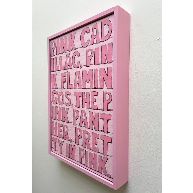 "Popular Pink Pictures" is an original painting that brings together a love of typography, patterns, and cinema. This...
