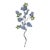 Create a striking natural display with this Blue Floral Branch Set. Featuring clusters of soft blue blossoms arranged...