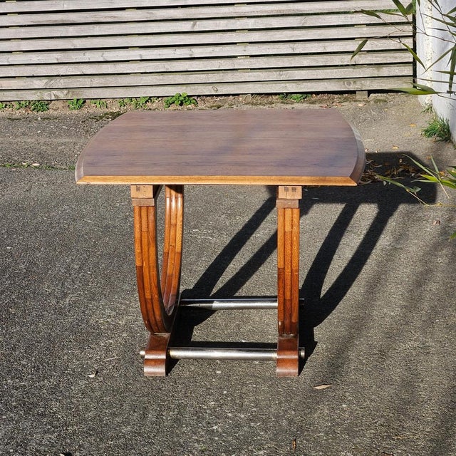 Antique Art Deco French Extendable Dining Table, 1920s For Sale - Image 4 of 18
