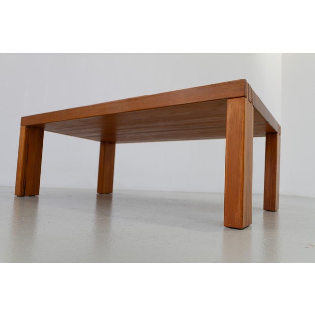 Danish Brutalist Coffee Table in Oregon Pine, 1970s For Sale - Image 11 of 18