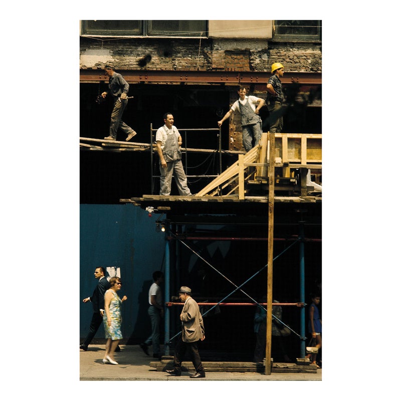 Construction Site in Manhattan, 1981