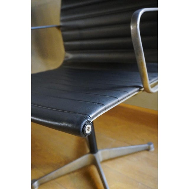 Black EA108 Aluminum Chair by Charles & Ray Eames for Herman Miller, 1960s For Sale - Image 8 of 18