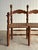 Wood Vintage Double Bench With Woven Cord Seat, C. 1950 For Sale - Image 7 of 18