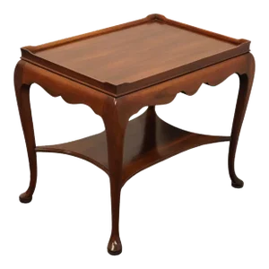 Hickory Chair Solid Mahogany French Inspired Traditional 20x28" Accent End Table 531-05
