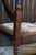 Brown Vintage American Country Farmhouse Mahogany Settee Bench Needlepoint Seat For Sale - Image 8 of 17