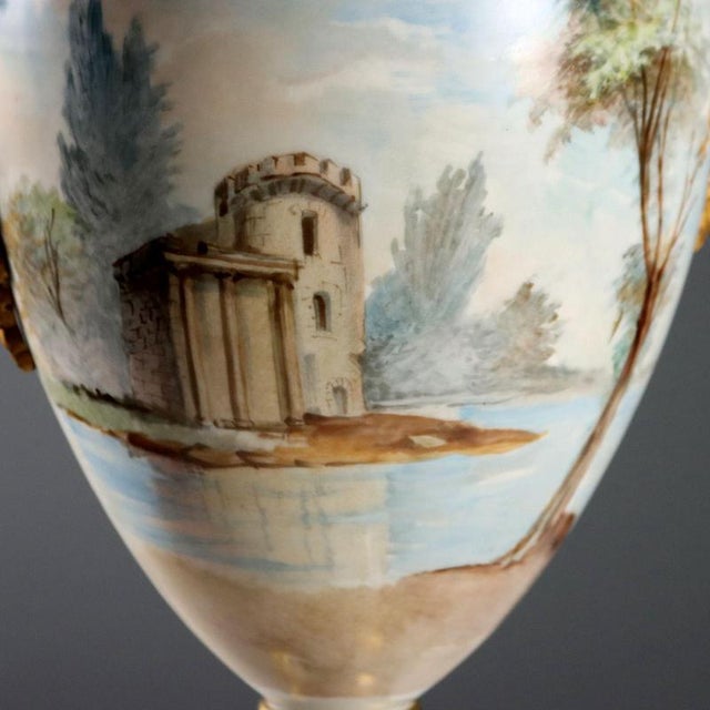 Sèvres Porcelain Vases, Set of 2 For Sale - Image 6 of 13