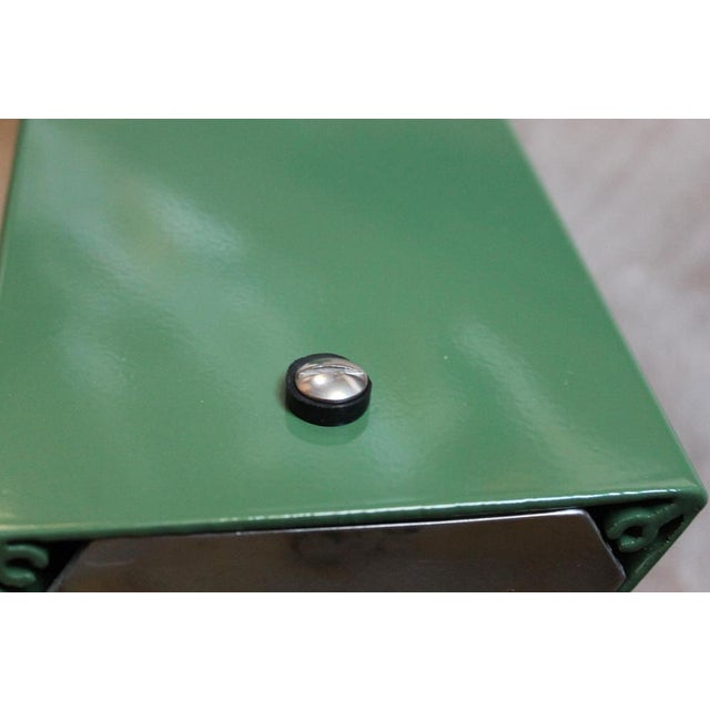 Metal Italian Green Outdoor Light Fixture by Tobia Scarpa for Flos, 1973 For Sale - Image 7 of 9