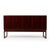 Vintage Axel Christiansen Odder Rosewood Tambour Credenza Sideboard 1960s For Sale - Image 12 of 12