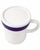 Vintage Lacoste Polo Shirt Ceramic Mug W/ Belt Detail Preppy For Sale - Image 4 of 7