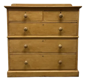 19th Century English Pine Chest of Drawers
