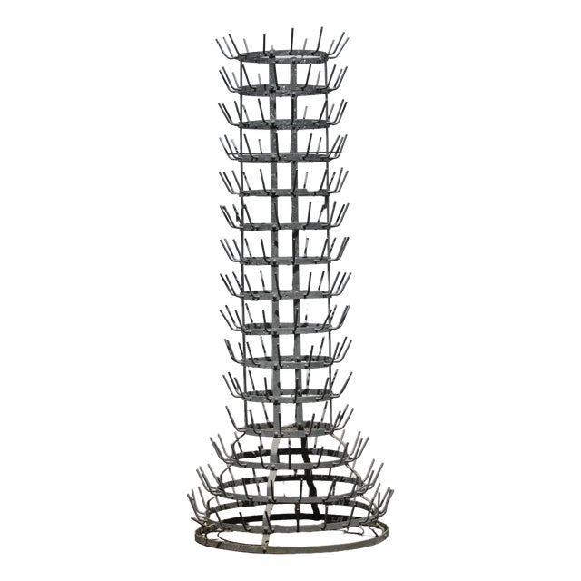 Metal Rack with Hooks, 1970s For Sale