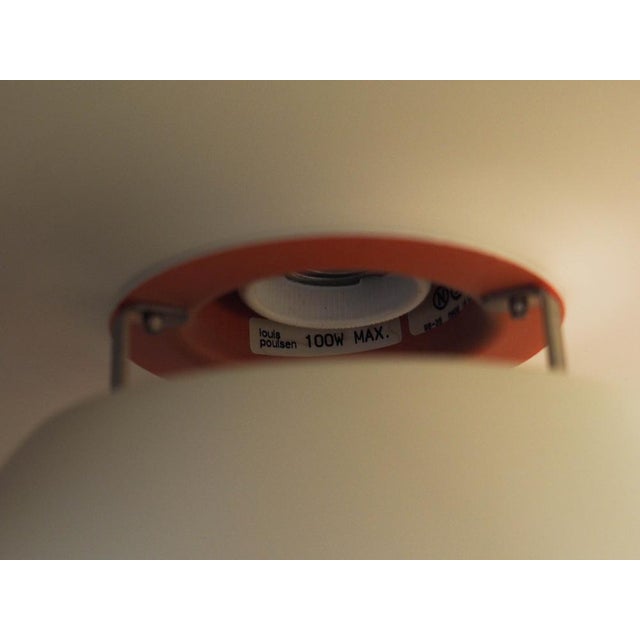 White Vintage Danish Pendant Lamp by Poul Henningsen for Louis Poulsen, 1960s For Sale - Image 8 of 9