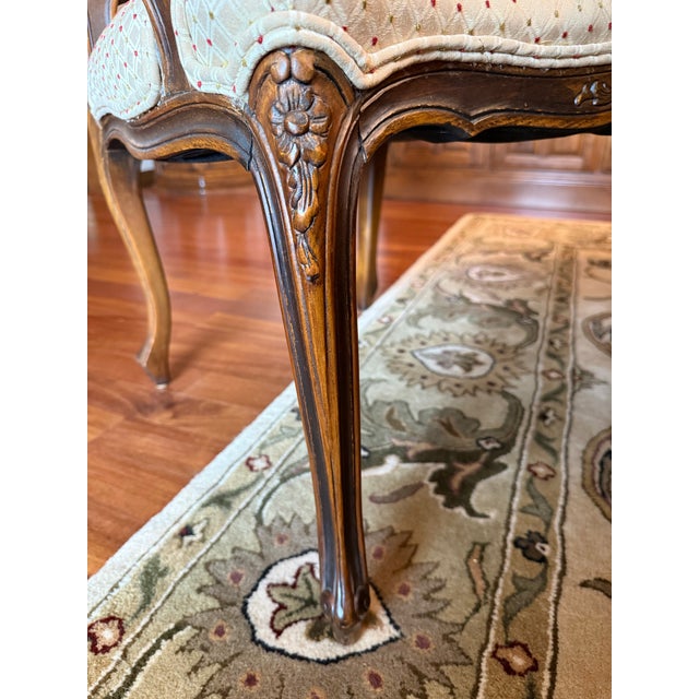 Vintage Louis XV Armchair For Sale - Image 10 of 12