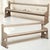 A beautifully preserved late 19th century Gothic Revival church bench, crafted from solid oak and distinguished by its...