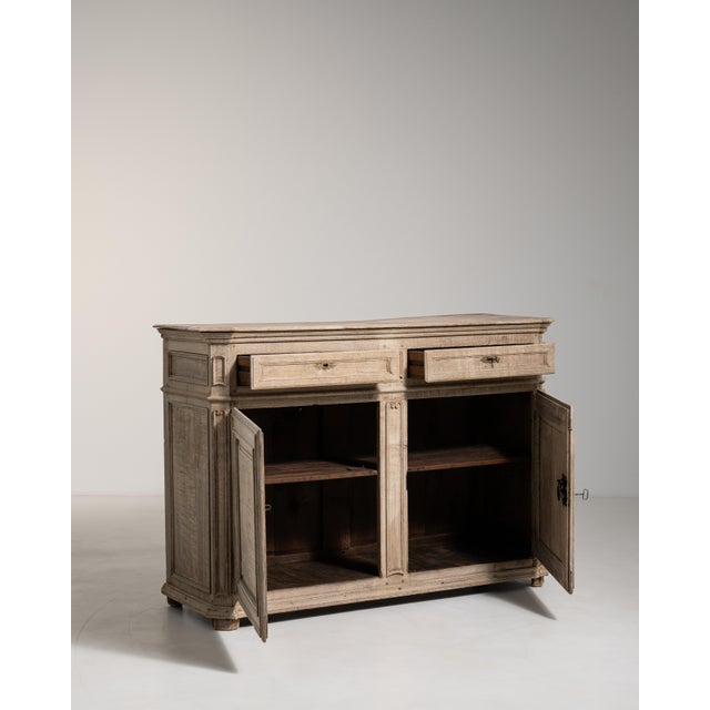 Early 19th Century French Oak Buffet For Sale - Image 14 of 14