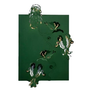 Amore Metallic Tapestry in Powder-Coated Aluminum by Altreforme For Sale