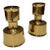 Danish Modern Brass Candle Holders Jens Quistgaard Dansk Designs For Sale