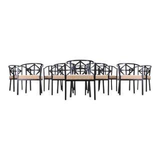 Set of Ten Josef Hoffmann for Wittman Villa Ast Dining Chairs For Sale