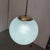 This elegant pendant lamp, attributed to Carlo Scarpa for Venini, dates back to the 1940s and embodies the harmonious...