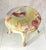Vintage French Tapestry Footstool – Hand-Made Rooster & Floral Needlepoint. For Sale - Image 11 of 14