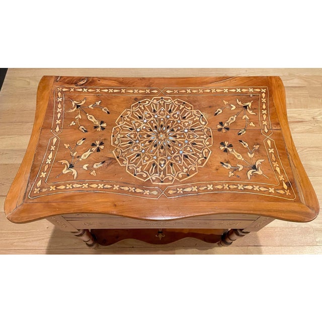 Mid 19th Century 19th Century French Marquetry Side Table For Sale - Image 5 of 10