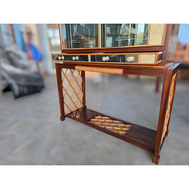 Italian Art Deco Rationalist Mirrored Sideboard, 1930s For Sale - Image 13 of 18