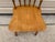 Late 20th Century Late 20th Century Set of Four Vintage Bistro Style Solid Maple Spindle Back Dining Chairs For Sale - Image 5 of 10