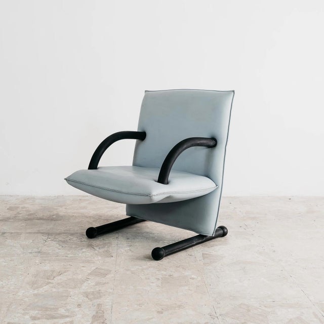 T-Line Chair attributed to Burkhard Vogtherr for Arflex, 1980s For Sale - Image 6 of 9