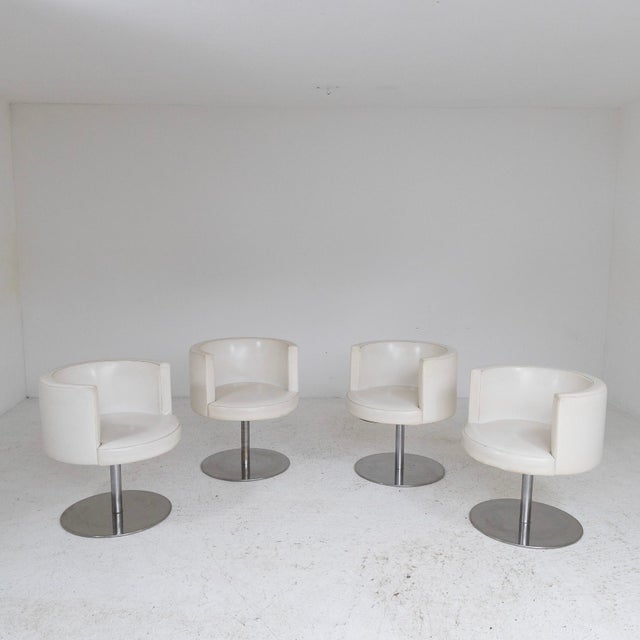 Cidonio Armchairs by Antonia Astori, 1980s, Set of 4 For Sale - Image 3 of 7