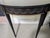 Chinoiserie Mid 20th Century Maitland Smith Chinoiserie Style Demi Lune Console Table For Sale - Image 3 of 17