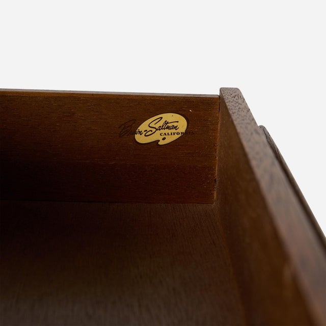 1950s 1950s Mahogany End Tables by John Keal for Brown Saltman - 3 available For Sale - Image 5 of 16