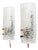 Ice Crystal Wall Lights by Carl Fagerlund for Orrefors, 1960s, Set of 2 For Sale