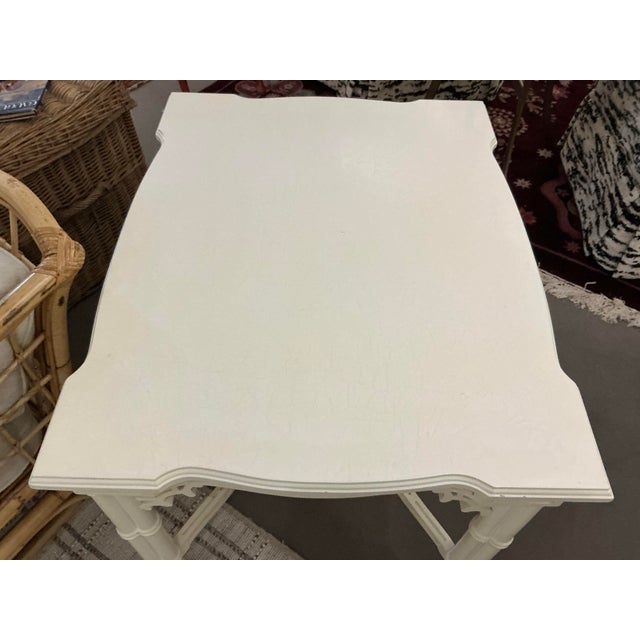 Chinoiserie 1970s Chinoiserie Side Table For Sale - Image 3 of 5