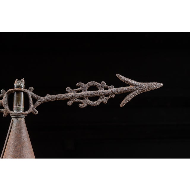 Early 20th Century Sheet Metal Cupola With Automobile Weathervane For Sale - Image 10 of 15