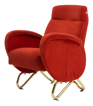 Theater Chair by Carlo Mollino for the Rai Auditorium, Turin, 1950s