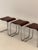 Vintage Bauhaus Stools, 1970s, Set of 3 For Sale - Image 9 of 9