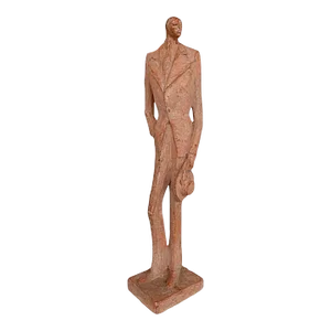 1970s Gatsby Guy Austin Productions Plaster Sculpture Statue by Klara Sever