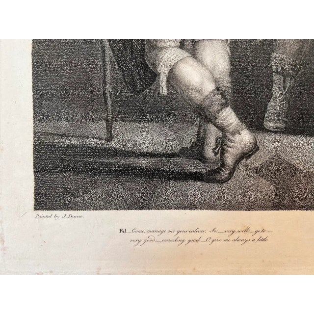 Late 18th Century T. Ryder "Shakspeare - Second Part of King Henry the Fourth. Act Iii. Scene Ii" Engraving C.1798 For Sale - Image 4 of 13