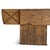 Old Rustic Teak Wood X Beam Bench For Sale In Los Angeles - Image 6 of 9