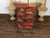 Early 20th Century Anglo-Indian 1930s Black Painted Tiered Shelf with Carved Scrolling Foliage For Sale - Image 5 of 11