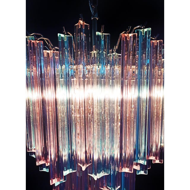 Vintage Murano Chandelier, 1980 For Sale - Image 12 of 16