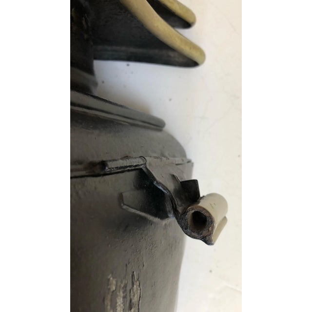 Black 19th C. Antique Italian Carriage Lantern For Sale - Image 8 of 10