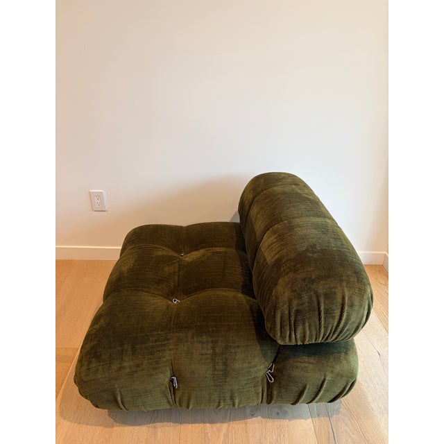 B&B Italia Camaleonda B&b Italia Chenile Olive Green 2023 For Sale - Image 4 of 17