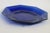 Deep Cobalt Blue Glass Plate 8 Sided Octagonal Small Dish Geometric Style 4879b For Sale - Image 9 of 10