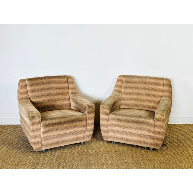 Vintage Lounge Chairs, 1970s, Set of 2 For Sale - Image 4 of 17