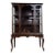 Vintage Tomlinson Chair MFG Co Queen Anne Style Mailbag Curio China Cabinet For Sale