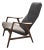Alf Svensson for Fritz Hansen Lounge Chair Danish Mid Century Modern, Leather For Sale