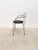 Silver Moon Chair in Chrome and Skai by Pascal Mourgue for Fermob, France, 1980s For Sale - Image 4 of 8
