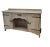 1930s Monterey Credenza in Straw Ivory For Sale In West Palm - Image 6 of 12