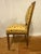 Pair of 19th Century Louis XVI Gilt Upholstered Side/Parlor Chairs For Sale - Image 4 of 12